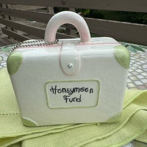 Honeymoon Bank Ceramic Money Bank